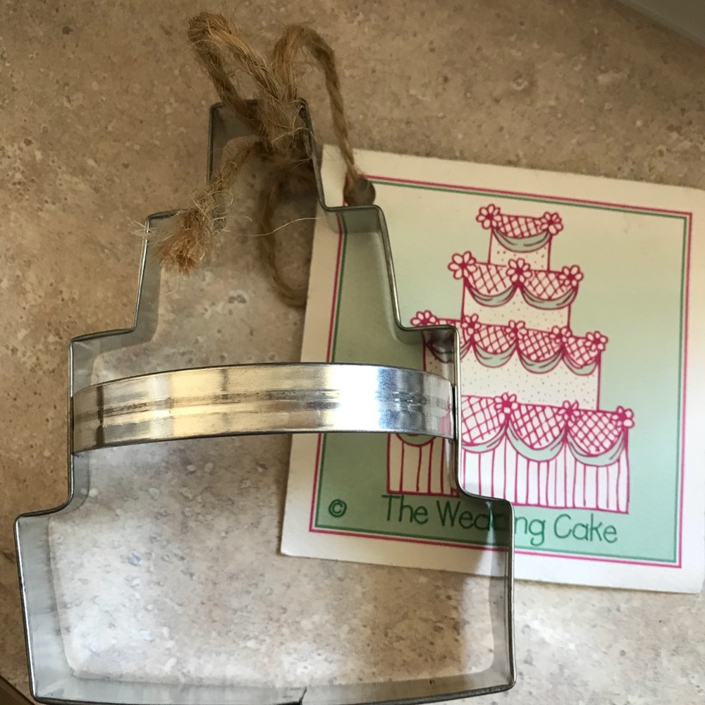 Wedding Cake Shaped Cookie Cutter